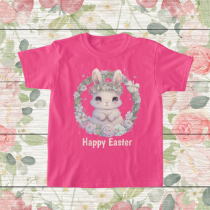 niedliche Girls Happy Ostersonne T-Shirt