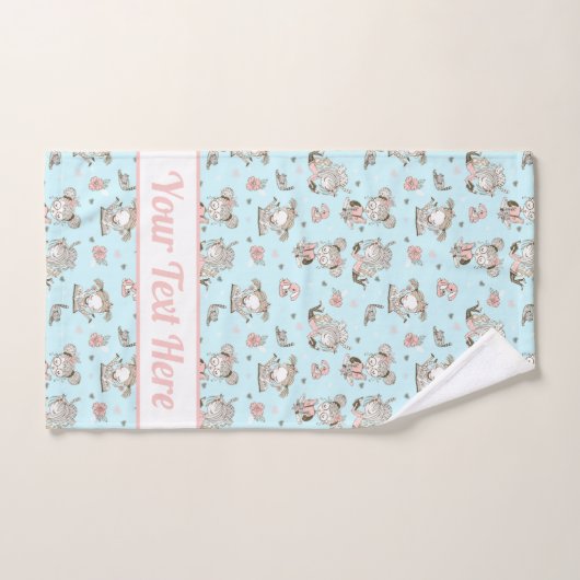 Niedliche Girls lesen Bücher Geschenk Ideen Badhandtuch Set (Handtuch)