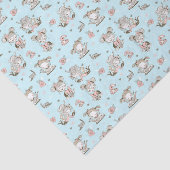 Niedliche Girls lesen Bücher Geschenk Ideen Seidenpapier (Ausschnitt)