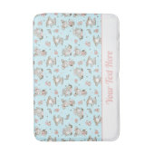 Niedliche Girls lesen Bücher Geschenkideen Badematte (Vorderseite Vertikal)