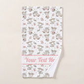 Niedliche Girls lesen Bücher Geschenkideen Badhandtuch Set (Handtuch)