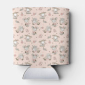 Niedliche Girls lesen Bücher Geschenkideen Dosenkühler (Rückseite)