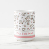 Niedliche Girls lesen Bücher Geschenkideen Kaffeetasse (Mittel)