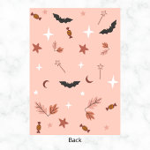 Niedliche Girls Little Boo Halloween Geburtstag Einladung