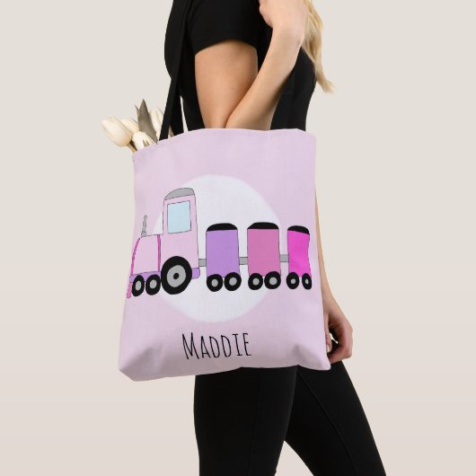 Niedliche Girls Rosa Transport Bahn Kinder Tasche (Von Nahem)