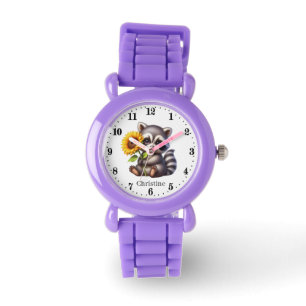 Niedliche Girls-Schlägerfreunde geben Namen Armbanduhr