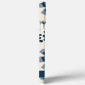 Niedliche Girly Blue Blumen Muster Trendy Inspiriv Case-Mate iPhone Hülle (Rückseite / Rechts)