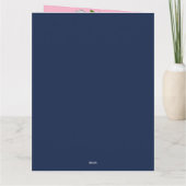 Niedliche Girly Cartoon Selfie Girl Camera Geburts Karte (Rückseite)