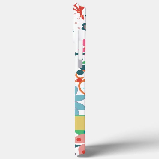 Niedliche Girly Custom Inspirivity Floral iPhone C Case-Mate iPhone Hülle (Rückseite / Links)