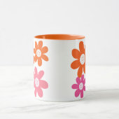 Niedliche Girly Happy Blume Tasse (Zentrum)
