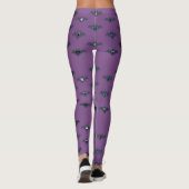 Niedliche Girly Vampire-Schläger IRGENDEIN Leggings (Rückseite)