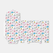 Niedliche Girly Whimsical Rainbow Farbige Illustri Geschenkschachtel (Ungefaltet)