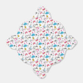 Niedliche Girly Whimsical Rainbow Farbige Illustri Geschenkschachtel (Ungefaltet)