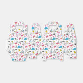 Niedliche Girly Whimsical Rainbow Farbige Illustri Geschenkschachtel (Ungefaltet)