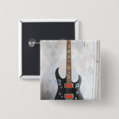 Niedliche Gitarre Button (Vorne & Hinten)