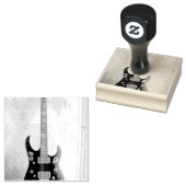 Niedliche Gitarre Gummistempel (Stempel)