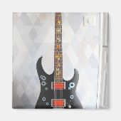 Niedliche Gitarre Magnet (Vorne)