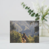 Niedliche Gitarre Postkarte (Stehend Vorderseite)