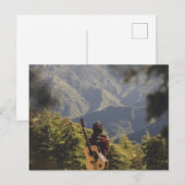 Niedliche Gitarre Postkarte (Vorne/Hinten)