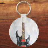 Niedliche Gitarre Schlüsselanhänger (Vorderseite)