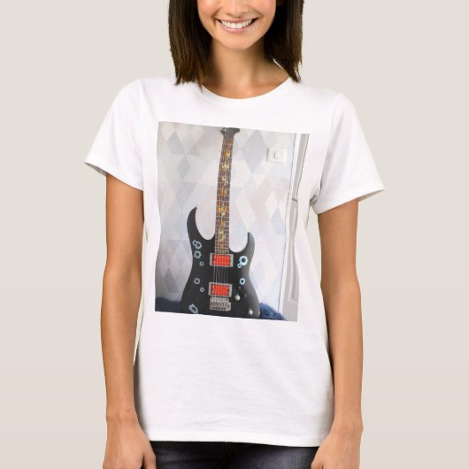 Niedliche Gitarre T-Shirt (Vorderseite)