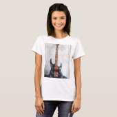 Niedliche Gitarre T-Shirt (Vorne ganz)