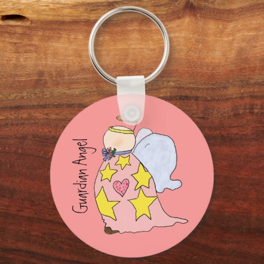 Niedliche Gladys der Wächterangel Schlüsselanhänge Schlüsselanhänger (Vorderseite)
