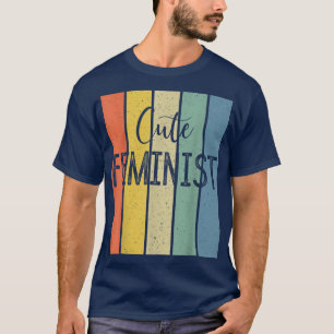 Niedliche Gleichberechtigung von Frauen und Frauen T-Shirt