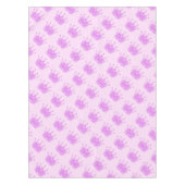 Niedliche Glitzer-Rosa-Baby-Mädchen-Kronprinzessin Tischdecke (Vorderseite)
