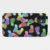 Niedliche & glücklich-lächelnde Füße. Tapete. Case-Mate iPhone Hülle (Rückseite (Horizontal))