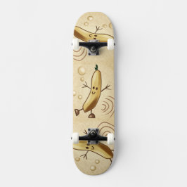 Niedliche glückliche Banane Skateboard