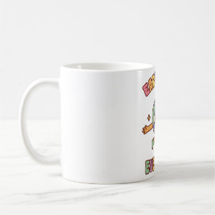 Niedliche glückliche Erde mit Blume Earth Day jede Kaffeetasse