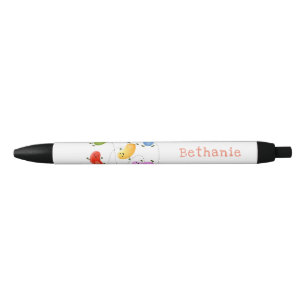 Niedliche glückliche Jellybohnen springende Cartoo Kugelschreiber