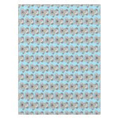 Niedliche glückliche koala schwingende Cartoon-Abb Tischdecke (Vorderseite)