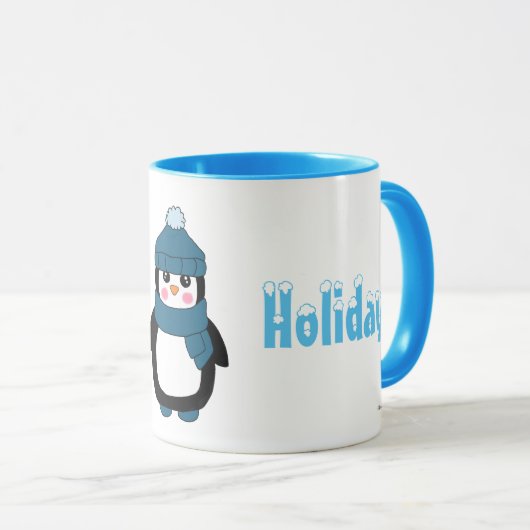 Niedliche glückliche tasse (VorderseiteRechts)