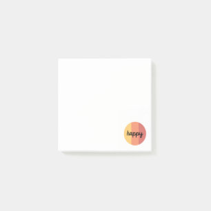 Niedliche Glückwünsche Post-it Klebezettel