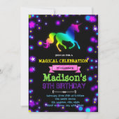 Niedliche Glühen Einladung (Vorderseite)