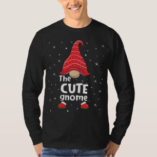 Niedliche Gnome Familie passt Weihnachten Funny Ge T-Shirt
