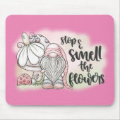 niedliche Gnome liebt Wortkunst Mousepad (Vorne)