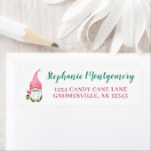 Niedliche Gnome Weihnachtsfeier Rücksendeadresse (Insitu)