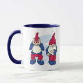 NIEDLICHE GNOMES MACHEN DEN GRIDY-TANZ TASSE (Links)