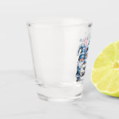 Niedliche Gnomes Schnapsglas (Links)