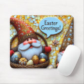 NIEDLICHE GNOMES'OSTGREETINGS Eier ~ Mousepad (Mit Mouse)