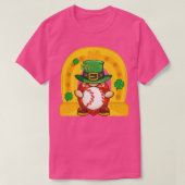 Niedliche Gnomies Happy St Patricks Day Funny Base T-Shirt (Design vorne)