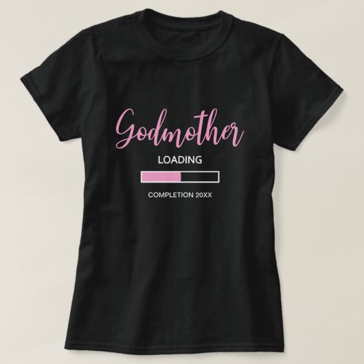 Niedliche Godmutter Ladung Abschluss 2021 Baby Gir T-Shirt (Design vorne)