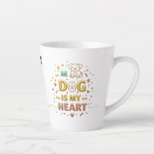 Niedliche Goldbriefe Kleine Tasse