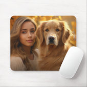 Niedliche Golden Retriever Beste Hunde-Mama je Mousepad (Mit Mouse)