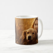 Niedliche Golden Retriever Beste Hunde-Mama je zwe Kaffeetasse (VorderseiteRechts)