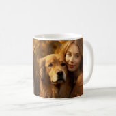 Niedliche Golden Retriever Beste Hunde-Mama je zwe Kaffeetasse (VorderseiteRechts)