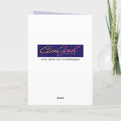 Niedliche Golden Retriever Mother's Day Card Karte (Rückseite)